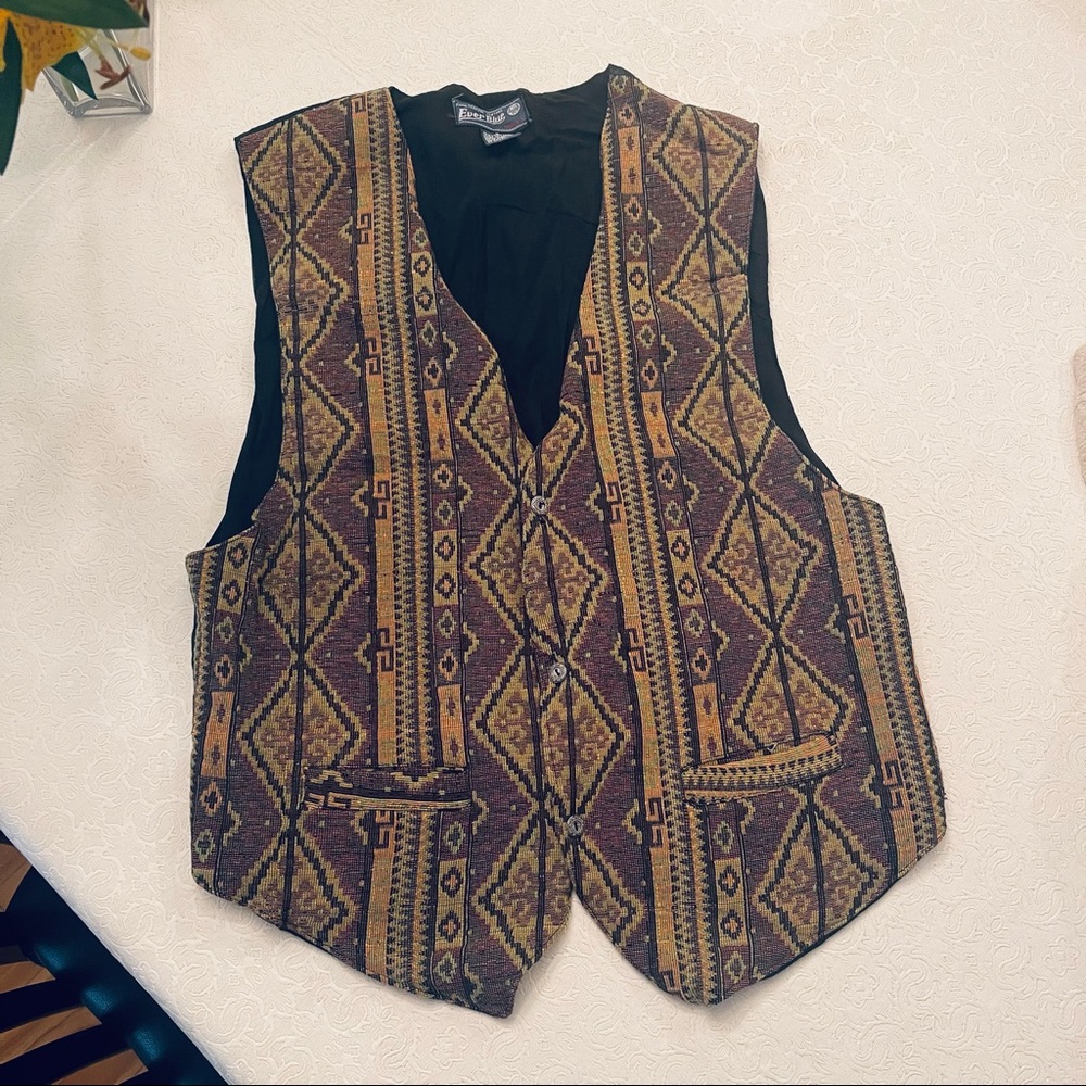 Vintage Pattern Vest